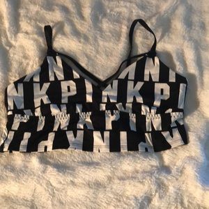 Pink bathing suit top